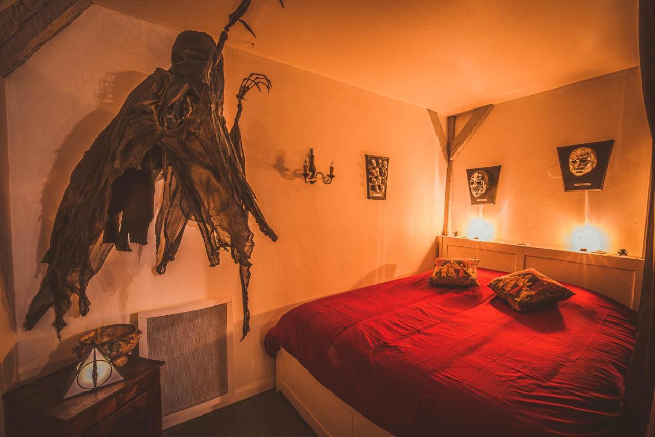 Repaire Du Sorcier Un Apartement Magique Troyes Exterior foto